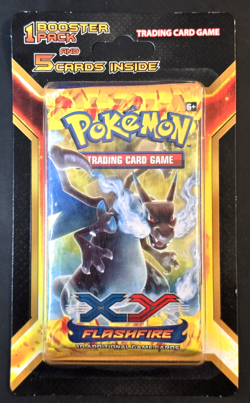 Pokemon XY FLASHFIRE BOOSTER LEGACY +5 cards Mega Charizard X Art - Unopened 🍒 - Image 1