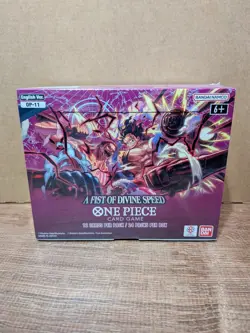 One Piece Card Game [OP-11] A Fist of Divine Speed English Sealed Booster Box - Image 1