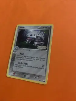Lairon 38/92 EX Legend Maker Stamped Reverse Holo Pokemon Card - Image 4