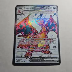 Pokemon Charizard 004/102 Base Set Holo Rare 120HP Mitsuhiro Arita English Card - Image 1