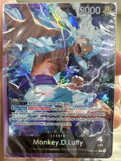 One Piece Card Game Monkey D Luffy Starter Deck ST26 Only Sealed - Image 1
