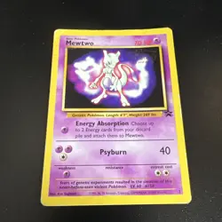 Mewtwo # 3 LP/ MP Promo Kids WB Presents The First Movie Card Pokemon TCG - Image 1