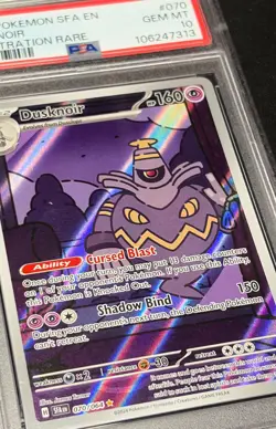 PSA 10 Dusknoir 070/064 Illustration Rare - Shrouded Fable SFA - Pokemon Card - Image 4
