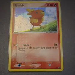 Pokemon TCG Torchic Nintendo Holo Promo 017 2004 English 50 HP Card - Image 1