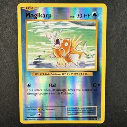 Pokemon TCG Magikarp XY Evolutions 33/108 Common Reverse Holo Card - Image 1