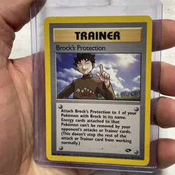 Pokemon Card - Brock's Protection Gym Challenge 101/132 Rare MP Vintage WOTC - Image 1