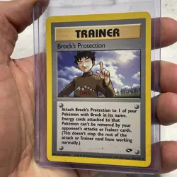 Pokemon Card - Brock's Protection Gym Challenge 101/132 Rare MP Vintage WOTC - Image 2