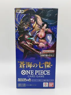 One Piece Card Game OP-14 Booster Box The Azure Sea’s Japanese US SELLER - Image 1