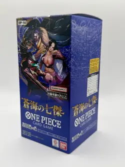 One Piece Card Game OP-14 Booster Box The Azure Sea’s Japanese US SELLER - Image 3