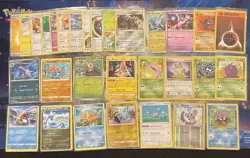 Pokemon Tcg Error Card Lot (30) - Miscut, Ink Dot, Crimp, Square, INS. Ink, VTG - Image 1