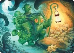 1x Mutable Explorer Art Card (Lorwyn Eclipsed Art Series) - Image 1