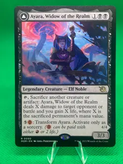 MTG Ayara, Widow of the Realm Ayara, Furnace Queen March of the Machine... - Image 1