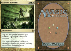 Magic the Gathering-MTG-Glare of Subdual LP - Image 1