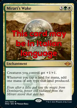 MTG MIRARI's WAKE FOIL EXC - RISVEGLIO DEL MIRARI - MH2 - MAGIC - Image 1