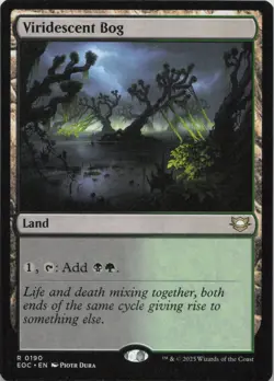 Viridescent Bog R Commander: Edge of Eternities 190 NM MTG - Image 1