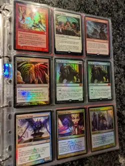 Classeur Cartes Magic The Gathering Foil Premium ( Rares, Unco, Co) - Image 2