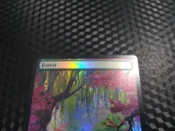 Mtg Forest Year Of The Snake Foil Promo 2025 P 006 PRM APAC Snake Magic - Image 4