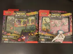 Pokemon TCG Mega Gengar EX and Mega Diancie EX Battle Decks Set of 2 SEALED - Image 1