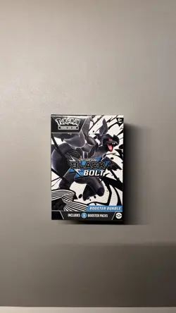 Pokemon TCG Black Bolt Booster Bundle - 6 Packs - SEALED NEW - Image 1