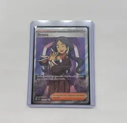 DRASNA 231/191 POKEMON SURGING SPARKS SPECIAL ILLUSTRATION RARE FULL ART HOLO NM - Image 3