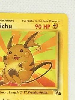 Raichu - Pokemon Fossil 29/62 - Rare - Unlimited Edition - Normal - Image 3