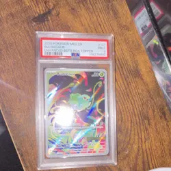 Pokemon Bulbasaur Enhanced BSTR Box Topper PSA 9 Illustration Rare Holo 133/132 - Image 1