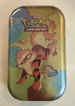 Pokemon TCG: Scarlet & Violet 151 Mini Tin - Arcanine And Omanyte Factory Sealed - Image 1