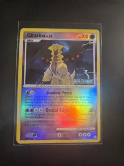 Pokemon TCG Giratina 4/146 Legends Awakened Platinum Stamped Reverse Holo DMG - Image 1