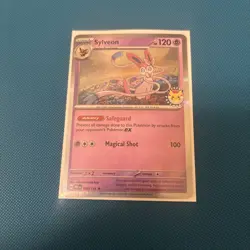 Sylveon 040/131 Pokemon Day 2025 Stamped Promo Pokemon Prismatic Evolutions NM - Image 1