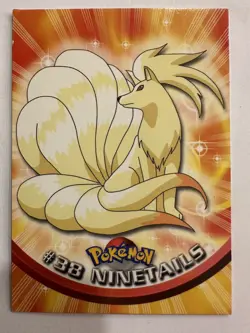 Ninetales #38 Holo Foil Topps TV Pokemon - Image 1