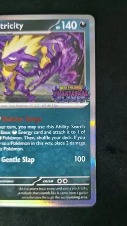 Pokemon TCG Toxtricity 017 Me: Mega Evolution Promo Holo Prerelease English - Image 4