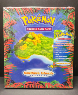 Pokemon Southern Islands Binder Collection 2001 Sealed Minor Tear in Shrink Wrap - Image 1