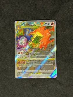Pokemon TCG Charizard VSTAR SWSH Black Star Promos Holo - Image 1