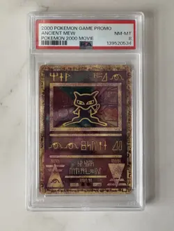 2000 Pokemon Game Promo Ancient Mew 2000 Movie PSA 8 - Image 1