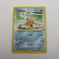 1999 Pokemon Base Set Magikarp Shadowless 35/102 - Image 1