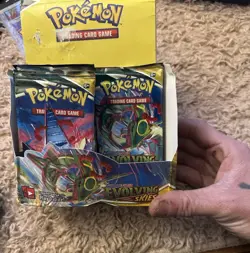 18 Pokemon Sword & Shield Evolving Skies Booster Pack Factory Sealed Packs - Image 1