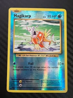 Pokemon TCG Magikarp XY Evolutions 33/108 Common Reverse Holo VLP - Image 1