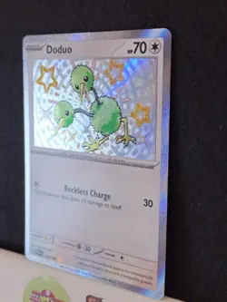 Pokemon TCG Doduo Scarlet & Violet: Paldean Fates 199/091 Baby Shiny Rare NM/MT - Image 2
