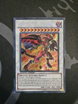Red Nova Dragon CT07-EN005 Secret Rare Limited Edition LP - Image 1