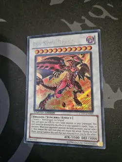 Red Nova Dragon CT07-EN005 Secret Rare Limited Edition LP - Image 3