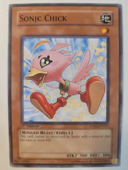 Sonic Chick - 5DS2-EN017 - Common - Yugioh 1st Edition x1 - Lightly Played - Image 1