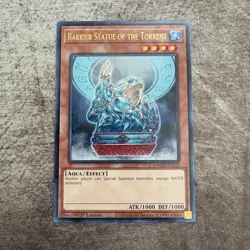 Barrier Statue of the Torrent - MAGO-EN112 - Rare 1st Ed Yugioh - NM - Image 1