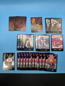 One Piece CCG: Don!! Card Lot Of 22 - Image 1