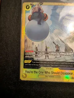 One Piece TCG You're the One Who Should Disappear (115) (Alternate Art) PRB02 - Image 2