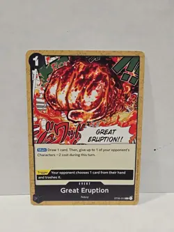 One Piece TCG ST06-015 Great Eruption Absolute Justice- [ST-06] - Image 1