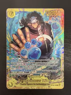 One Piece CCG Bartholomew Kuma SEC OP12 Legacy Of The Master English OP12-119 - Image 1