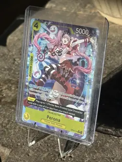 Perona - OP14-111 (Alt Art) One Piece- The Azure Sea's Seven (OP14) ENGLISH - Image 3