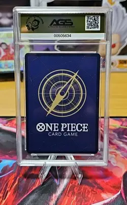 One Piece CCG Sanji OP10-005 Royal Blood C SR AGS GEM- MT 10 - Image 2