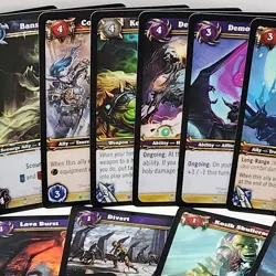 World Of Warcraft TCG Lot Of 37 Random No Holo Mix Wow 2010 - Image 3