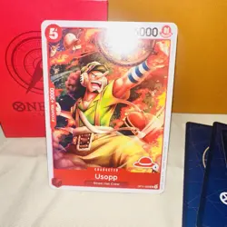 Usopp, OP11-003, UC, english, one piece card, RED STRAW HAT LOGO 4 - Image 4
